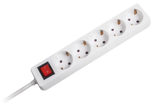 Prelungitor Omega OL5G5W, 5 prize, 5 m (Alb)