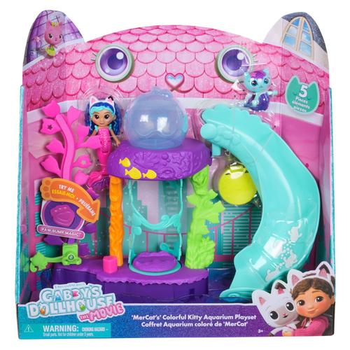 Set de joaca Gabby's Dollhouse - Acvariul colorat, cu figurina si accesorii