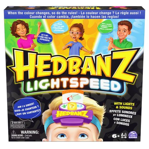 Joc Spin Master - Hedbanz, Lightspeed