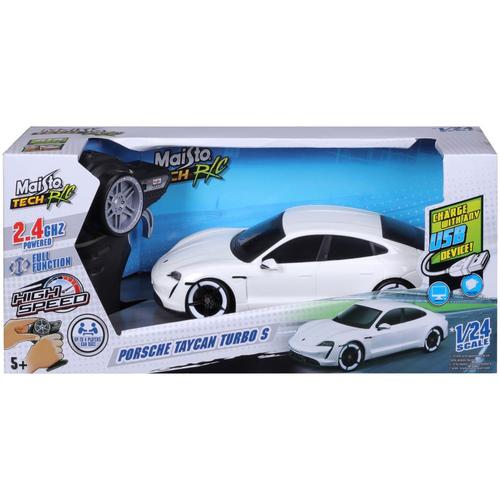 Masinuta cu telecomanda Maisto Tech R/C Premium - Porsche Taycan Turbo S, 1:24