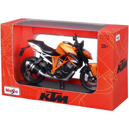 Motocicleta Maisto - KTM 1290 Super Duke R, cu stand, 1:12
