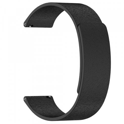 Curea Techsuit W074 pentru Huawei Watch / Garmin Watch Series, 18mm, Negru
