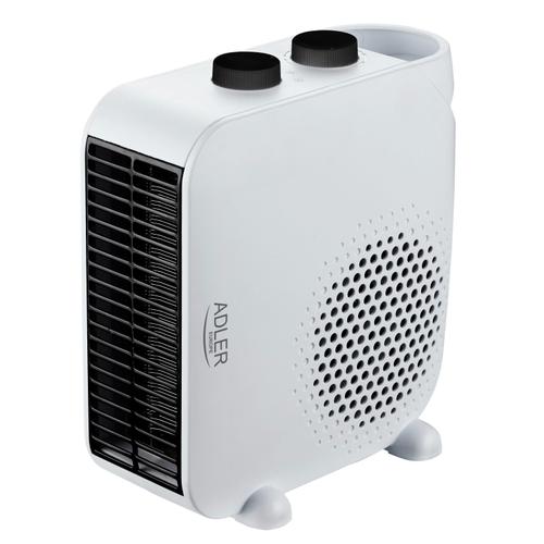 Aeroterma Electrica Adler AD7748, 2000 W, 2 trepte putere, Protectie supraincalzire, Indicator luminos termostat (Alb)