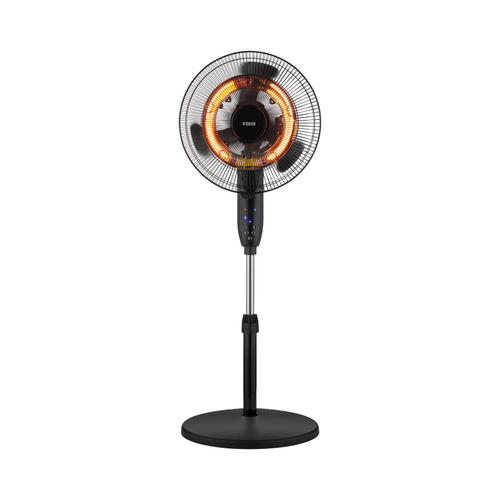 Ventilator cu picior inteligent 2 in 1 cu functie de incalzire Noveen F740, 4 viteze, WiFi Smart X-LINE, Timer, 40/1000/2000 W (Negru)