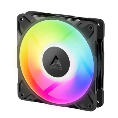 Ventilator Arctic P12 Pro Reverse, ARGB LED, 120 mm (Negru)