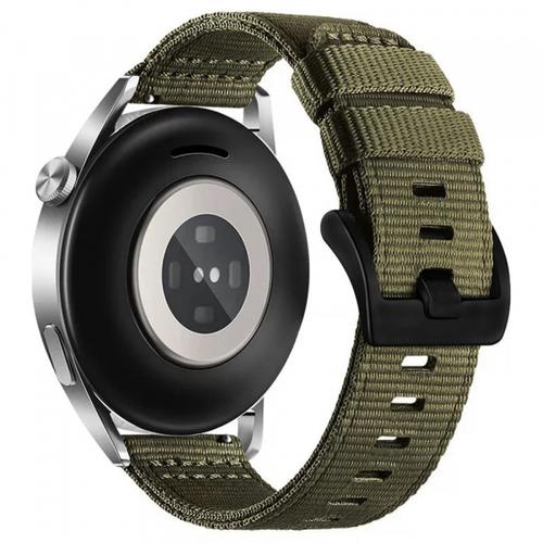 Curea Techsuit W070 pentru Samsung Galaxy Watch / Huawei Watch Series, 22mm, Verde