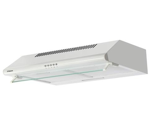Hota traditionala Hansa OSP6251WH, 60 cm, 400 m3/h, 2 motoare, 2 filtre aluminiu, 3 trepte, evacuare 150mm, iluminare led, 68dB (Alb)