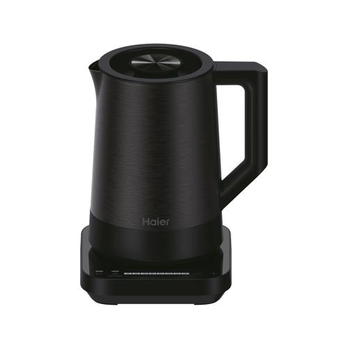 Fierbator apa HAIER I-Master Series 5 HKE5A 011, 1.7 l, 2200 W, Temperatura 40-100C, filtru detasabil si refolosibil (Negru)