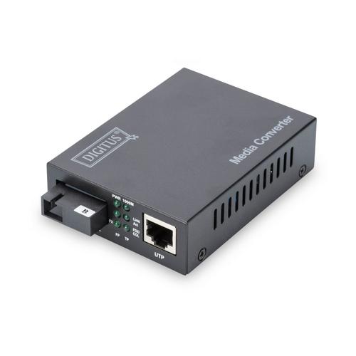 Convertor media BiDi, Digitus, Gigabit Ethernet monomod DN-82123