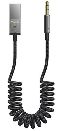 Cablu Audio Mcdodo CA-8700, USB - Jack 3.5 mm, Bluetooth , 1.7 m (Negru)