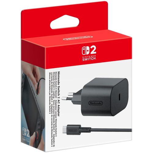 Incarcator Nintendo pentru Nintendo Switch 2, Negru