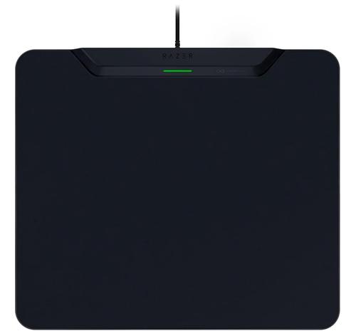 Mouse Pad Gaming RAZER Hyperflux V2, Hard Edition, Incarcare Wireless, 1000 Hz, Indicator LED (Negru)