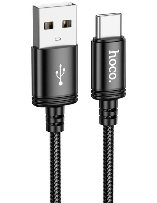 Cablu Date si Incarcare USB-A - USB-C HOCO X91, 60W, 3m, Negru
