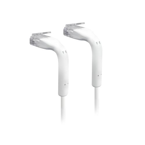 Cablu patch Ubiquiti, UniFi, CAT6, 0.1 m, Alb