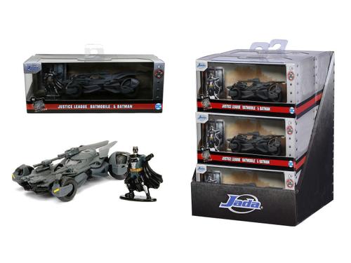 Set masina si figurina DC Justice League: Batmobile & Batman