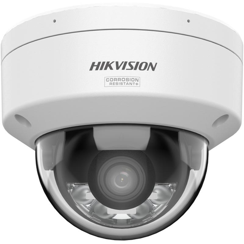 Camera supraveghere IP Dome cu iluminare duala Hikvision ColorVu DS-2CD2187G3-LIY, 8 MP, 2.8 mm IR/lumina alba 30 m, slot card, anti-coroziune, PoE