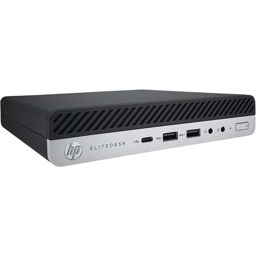 Calculator Sistem PC Refurbished HP EliteDesk 800 G5 Mini PC, Intel Core i5-9500T 2.20 - 3.70GHz, 8GB DDR4, 256GB SSD + Windows 11 Home
