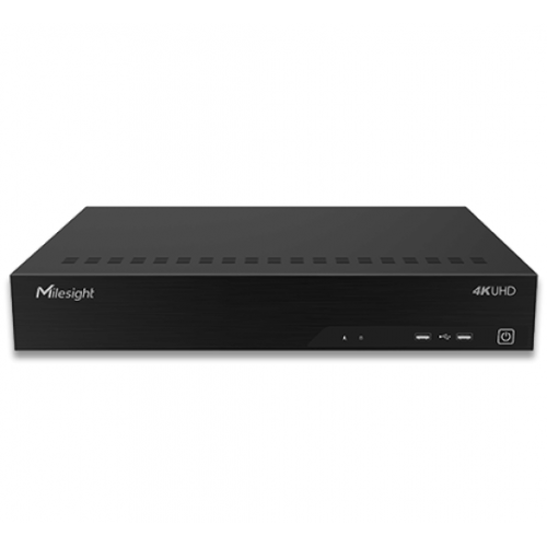 NVR Milesight Seria 7000 MS-N7032-G, 32 canale, 12MP, 4K UHD, 4x SATA, H.265