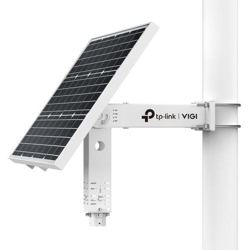Panou fotovoltaic TP-Link VIGI SP6030, 60W + Acumulator 31.2Ah/10.8V pentru camere TP-LINK VIGI, Unghi ajustabil, 3× Porturi DC Output