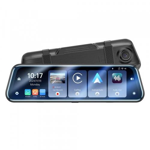 Camera Auto Yesido KM24 cu Carplay / Android Auto, 4K, Afisaj 9.66inch (Negru)