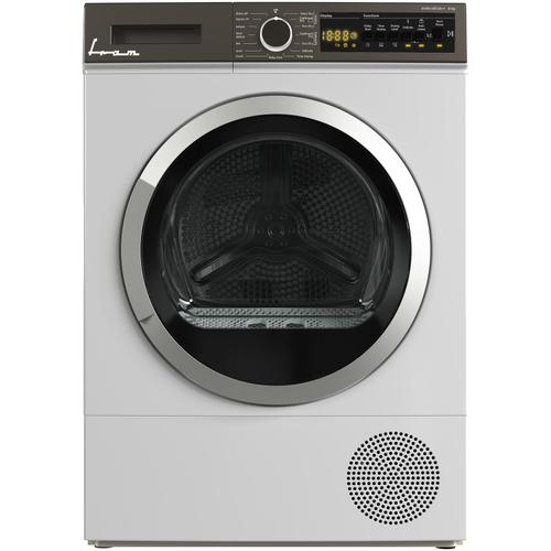 Uscator de rufe Fram FHP-V8T2A++, Pompa de caldura, 8 kg, 15 programe, Clasa A++, Iluminare cuva, Indicator curatare filtru scame, Blocare acces copii, Alb