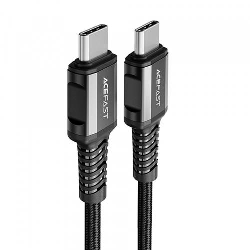 Cablu De Date si Incarcare USB-C - USB-C Acefast C1-03, 60W, 1.2m (Negru)