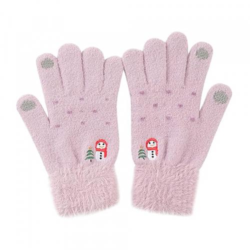 Manusi De Iarna Tactile Dama Techsuit ST0011, Marime 17cm (Mov)