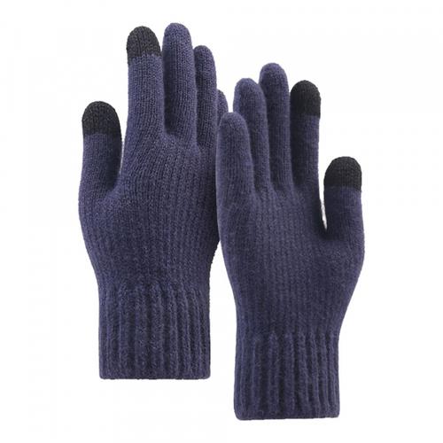 Manusi De Iarna Tactile Unisex Techsuit ST0012, Marime 22cm (Bleumarin)
