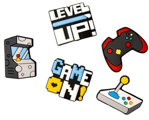 Sticker 3D OEM GameOn pentru Husa Telefon / Tableta, Set 5 bucati, Multicolor