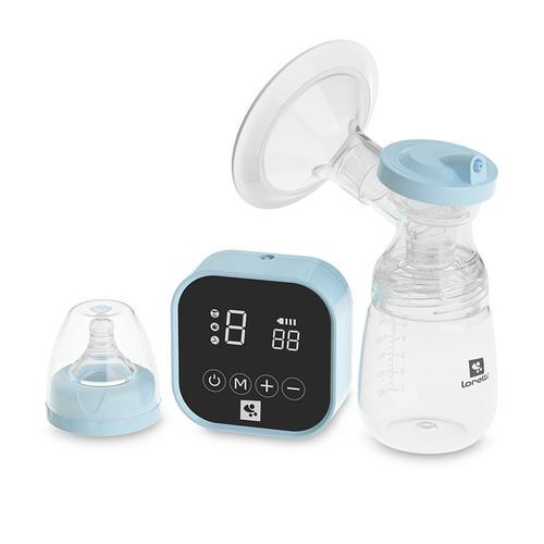 Pompa de san electrica Lorelli Lea, ecran LCD, recipient 180 ml, Albastru
