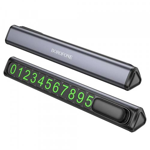 Suport Numar Telefon Auto Borofone FC3 Ronny