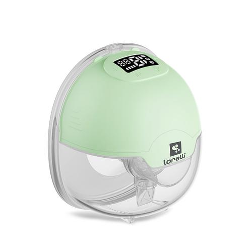 Pompa  de san electrica Lorelli Aya, portabila, utilizare fara maini, recipient 180ml, Verde