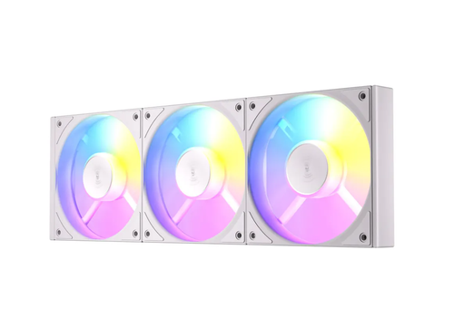 Ventilator Antec Connect aRGB, 3x120mm, PWM, 800-1500rpm (Alb)