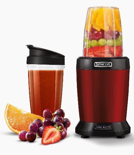 Blender Sencor SNB 4301RD Nutri, 1l, 1000W (Rosu)