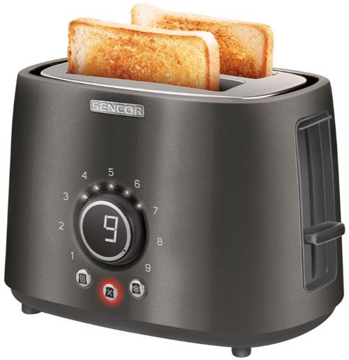 Prajitor de paine Sencor STS 6058BK, 1000 W, 9 trepte (Negru)
