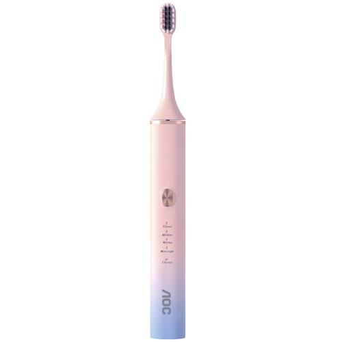 Periuta de dinti electrica AOC OC-013, 38000 vibratii, IPX7 (Roz)