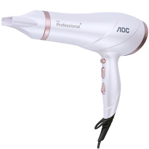 Uscator de par AOC HC-229, 1800-2200 W, 2 viteze, 3 trepte temperatura, Concentrator, Functie Cool Shot (Alb)