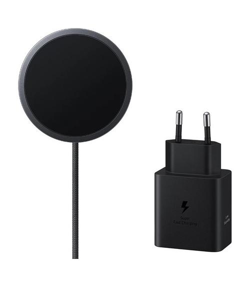 Incarcator Wireless Samsung EP-P2900TBEGWW + Adaptor retea 45 W, USB Type-C (Negru)