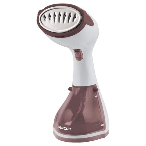Aparat de calcat cu abur vertical Sencor SSI0850RS, 1200 W, 20 g/min (Alb/Roz)