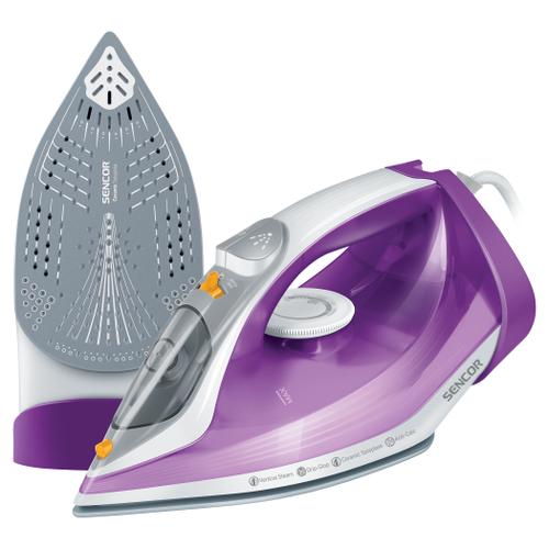 Fier de calcat Sencor SSI5800VT, 2400 W, Debit de abur 30 g/min, Anti-calcar, Jet de abur 120 g/min (Mov)