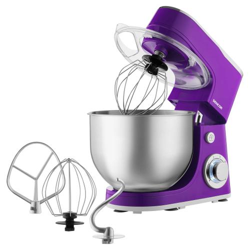 Robot de bucatarie Sencor STM3635VT, 1300 W, 5.5 l, 6 viteze si Pulse (Violet)