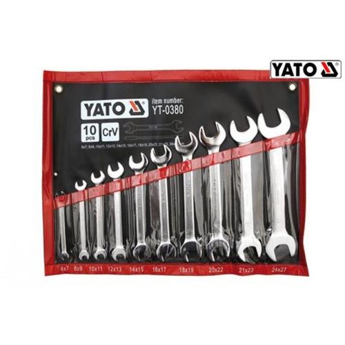 Set Chei Yato YT-0380, 6x7/24x27mm, 10 piese