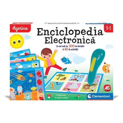 Joc Clementoni Agerino, Enciclopedia electronica, 3-5 ani