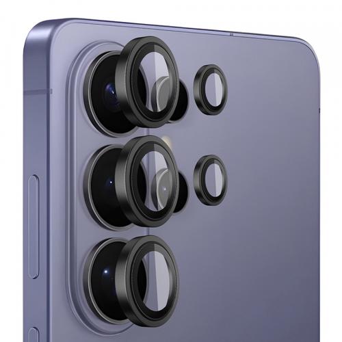Folie de protectie Camera Spate Blueo pentru Samsung Galaxy S26 Ultra S948, Sticla Securizata, Neagra