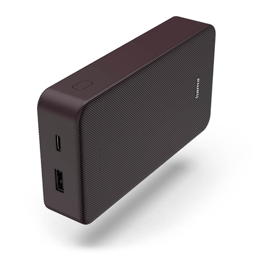 Acumulator extern Hama Colour 20, 20000 mAh, USB-C, USB-A (Mov)