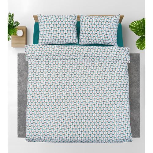 Set lenjerie de pat Heinner HR-DBL132-RBN, 4 buc, Multicolor