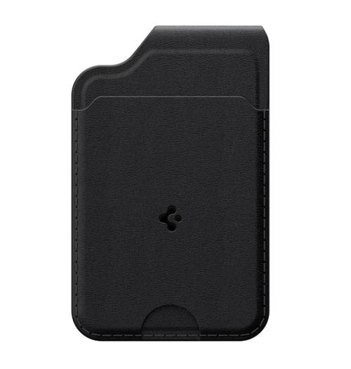 Portofel magnetic pentru carduri Spigen GP-TOU026PGBBW - Magnet Card Wallet, Universal (Negru)