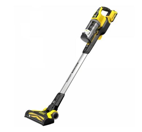 Aspirator vertical cu acumulatori Stanley Fatmax SFMCVS001D1-QW V20 18V cu 1 acumulator de 2,0 Ah (Negru/Galben)