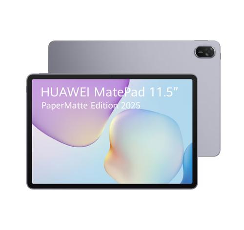 Tableta Huawei MatePad 11.5inch PaperMatte Edition 2025, Procesor HiSilicon Kirin T82B Octa-Core, Ecran TFT 11.5inch, 8GB RAM, 256GB Flash, Bluetooth, Wi-Fi, 13MP, Harmony OS (Gri)