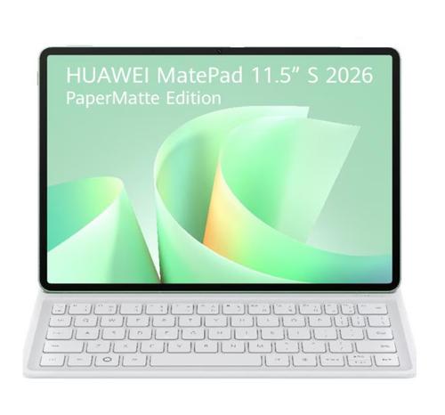 Tableta Huawei MatePad 11.5 S PaperMatte Edition 2026, Procesor HiSilicon Kirin T92C Hexa-Core, Ecran LCD 11.5inch, 12GB RAM, 256GB Flash, Wi-Fi, Bluetooth, 13MP, Harmony OS Smart Magnetic Keyboard (Verde)